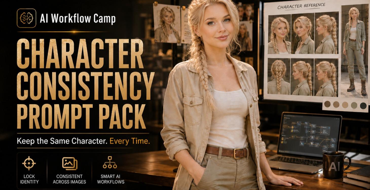 Character Consistency Prompt Pack