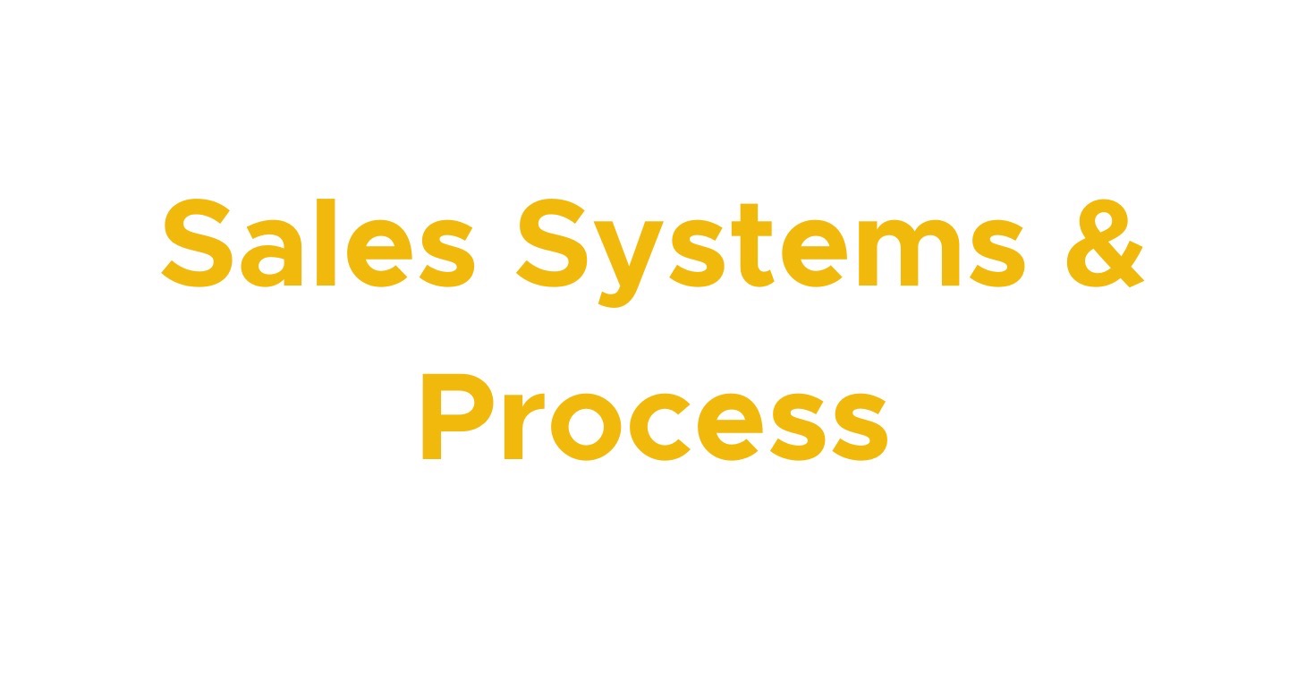 07 | Sales Systems & Process