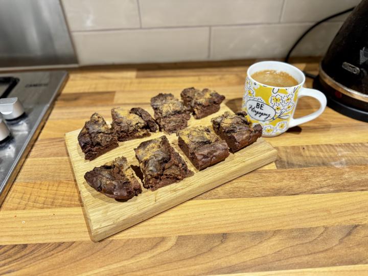 🥳 Birthday Brownies to me - Diet friendly! 