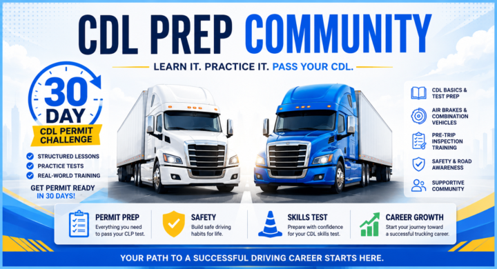  The New MyCDLPrep 30-Day CDL Permit Challenge Is Here