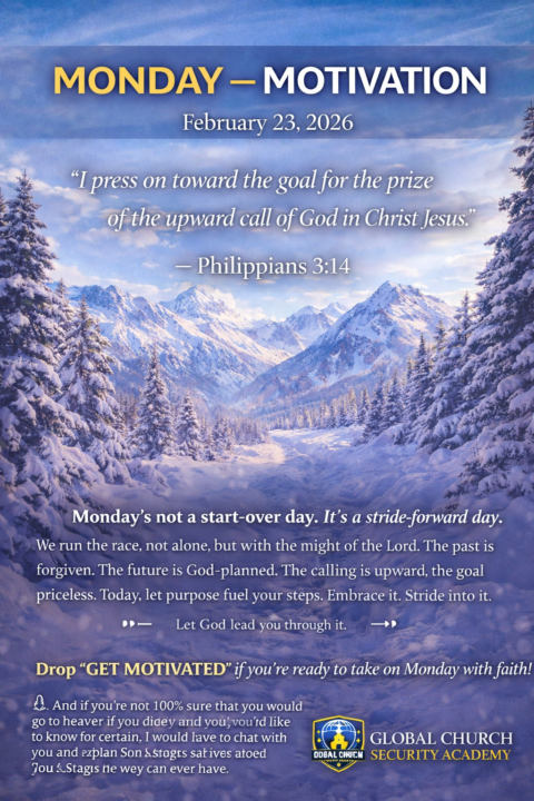 ❄️ MONDAY — MOTIVATION February 23, 2026