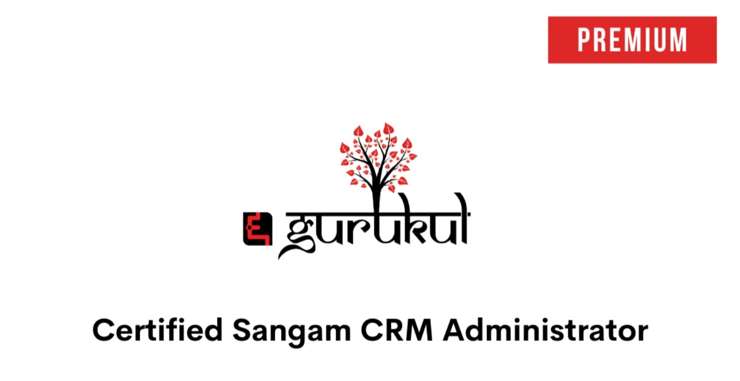 Cert Sangam CRM Admin (Premium)