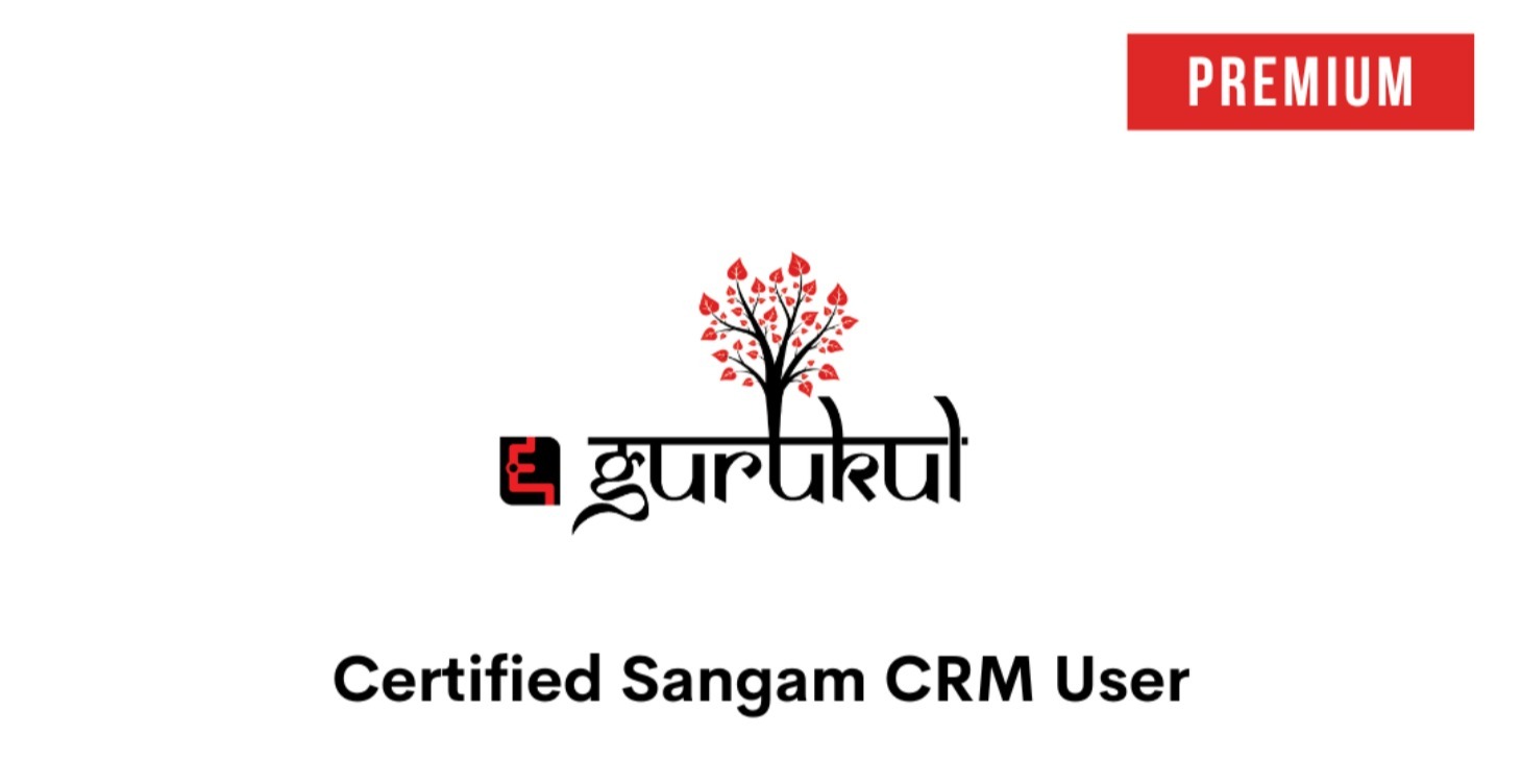 Cert Sangam CRM User (Premium)