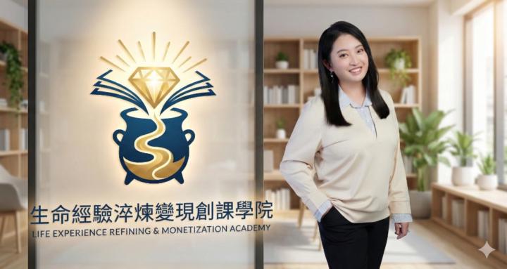 生命經驗淬煉變現創課學院
