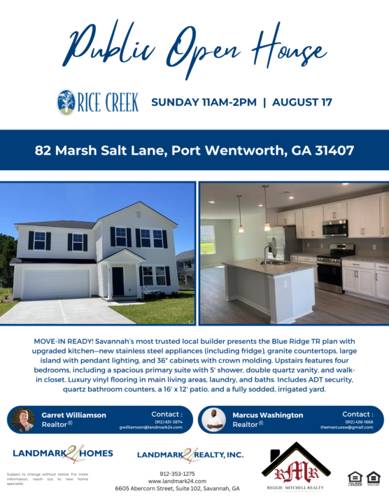 OPEN HOUSE THIS SUNDAY!!!