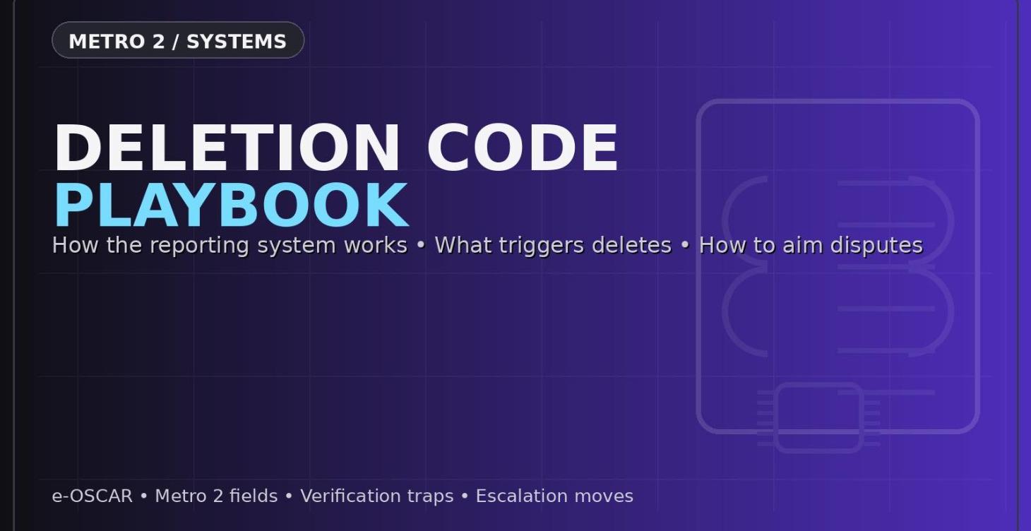 Deletion Code Playbook