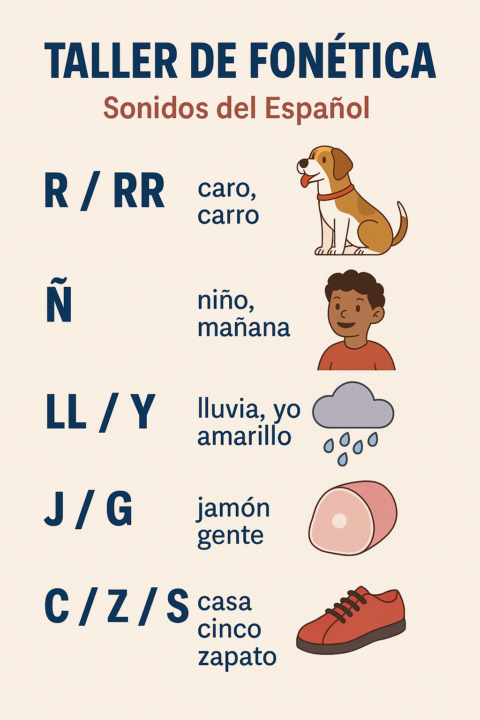 ⭐ Join us today for our second live group pronunciation class!