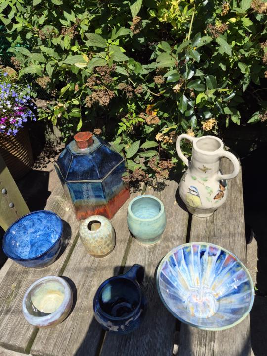 Beginner potter 1st pieces