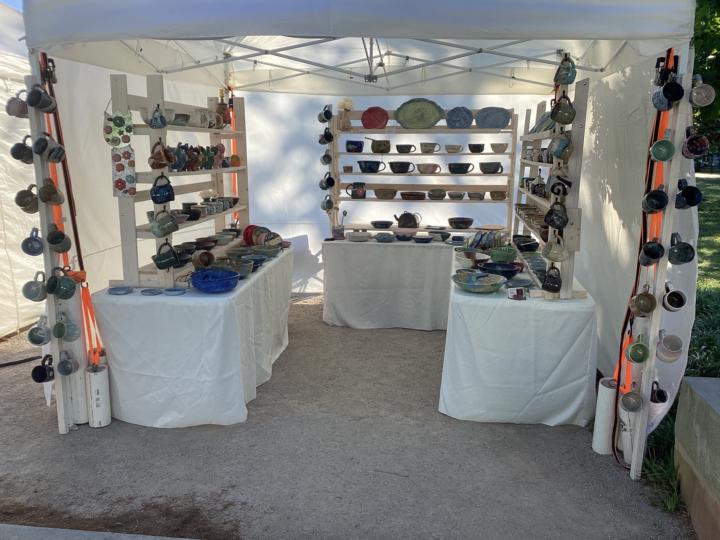 Just did a fabulous art show, best show ever!  Sold over 3/4 of my stock!