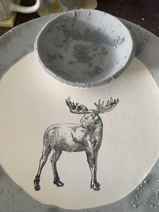 Silk Screens- using Amaco Inks