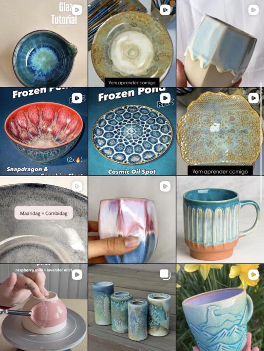 My Next Glaze Challenge – Using Only Saved Inspirations