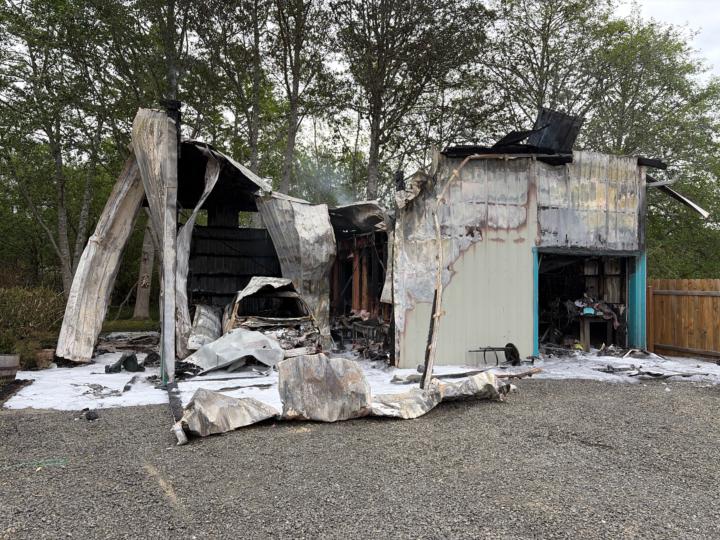 Fire destroyed everything