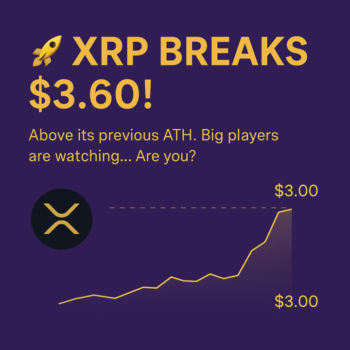 🚨 XRP HITS $3.60!