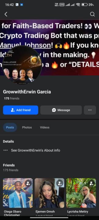 Impersonation Alert – Please Read & Share