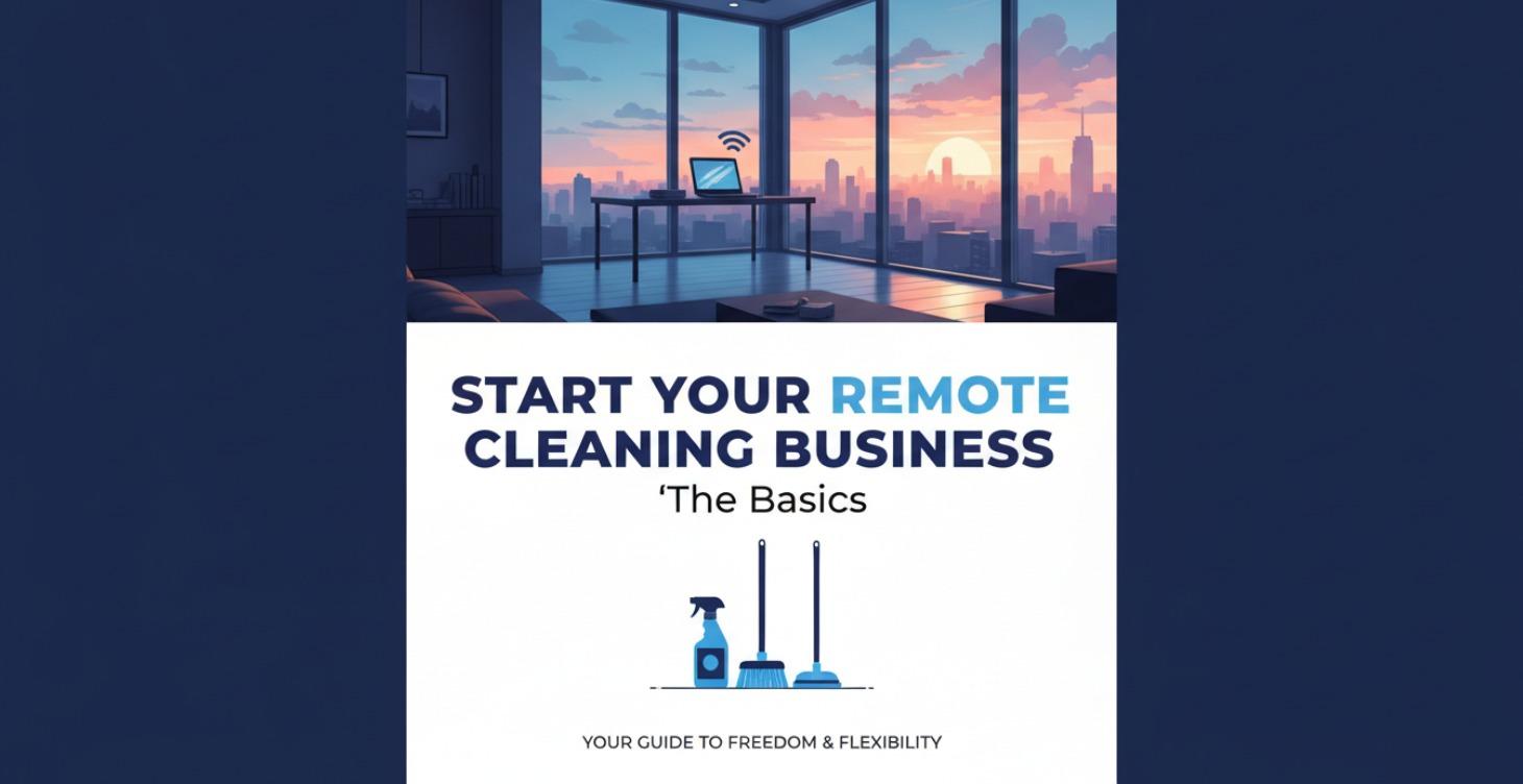 Start Your Remote Cleaning Business