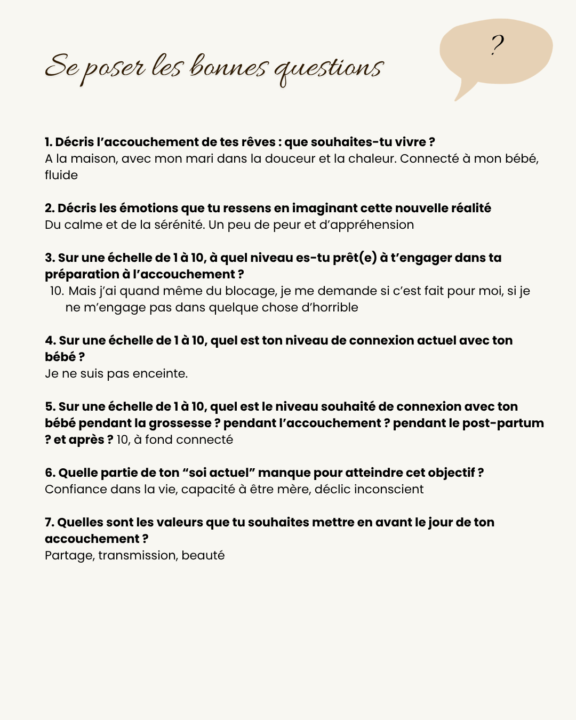 Semaine 2 - Se poser les bonnes questions et centres d'intérêts 