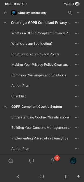 New Classroom Course GDPR