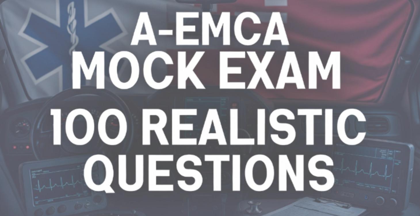 A-EMCA Mock Exam! Realistic Questions