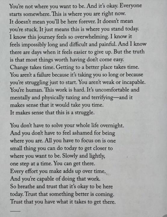 Not sure who wrote this, but liked it