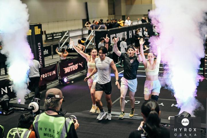 Hyrox longest 100 m of my life! 