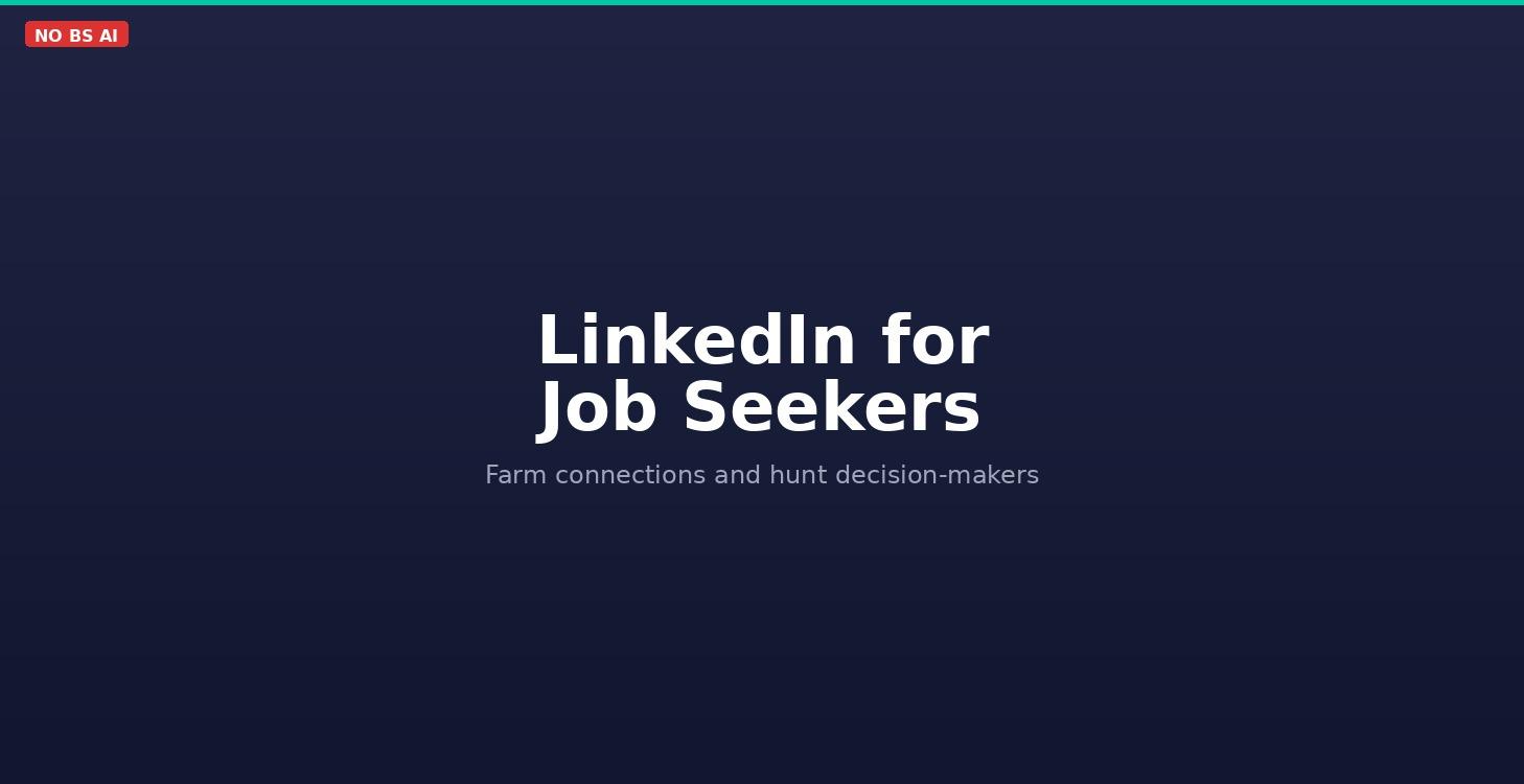 LinkedIn for Job Seekers