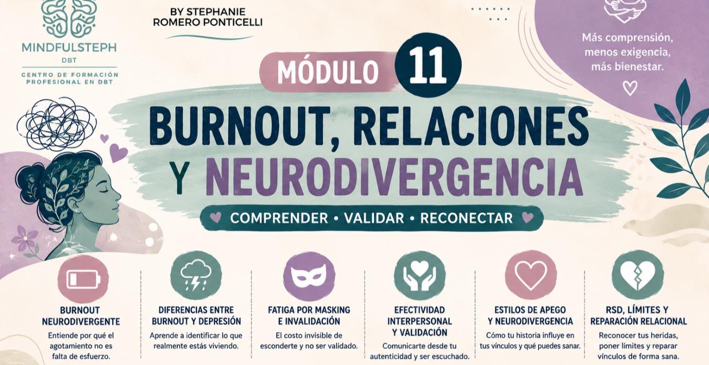 Burnout, Relaciones y Neurodivergencia