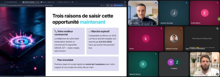 🚀 RECAP : Call de groupe & Retour d'expérience d'Émile