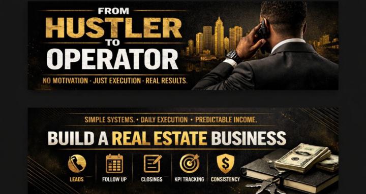 "From Hustler to Operator"