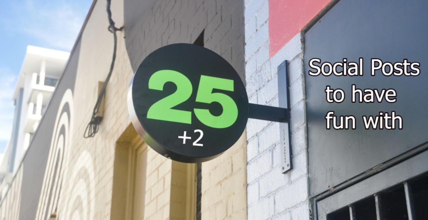 25 Social Posts Over 100+ Likes