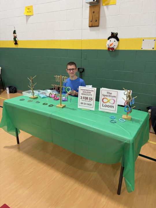 Supporting my son’s entrepreneurial spirit!