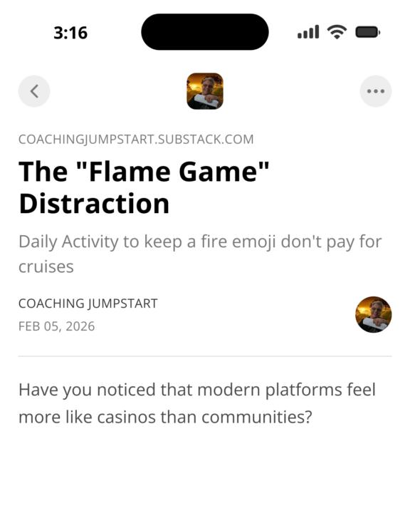 OK, My "scheduled Substack worked this time...