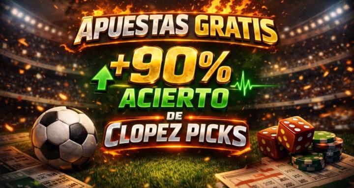 Apuestas +90% | Clopez Picks