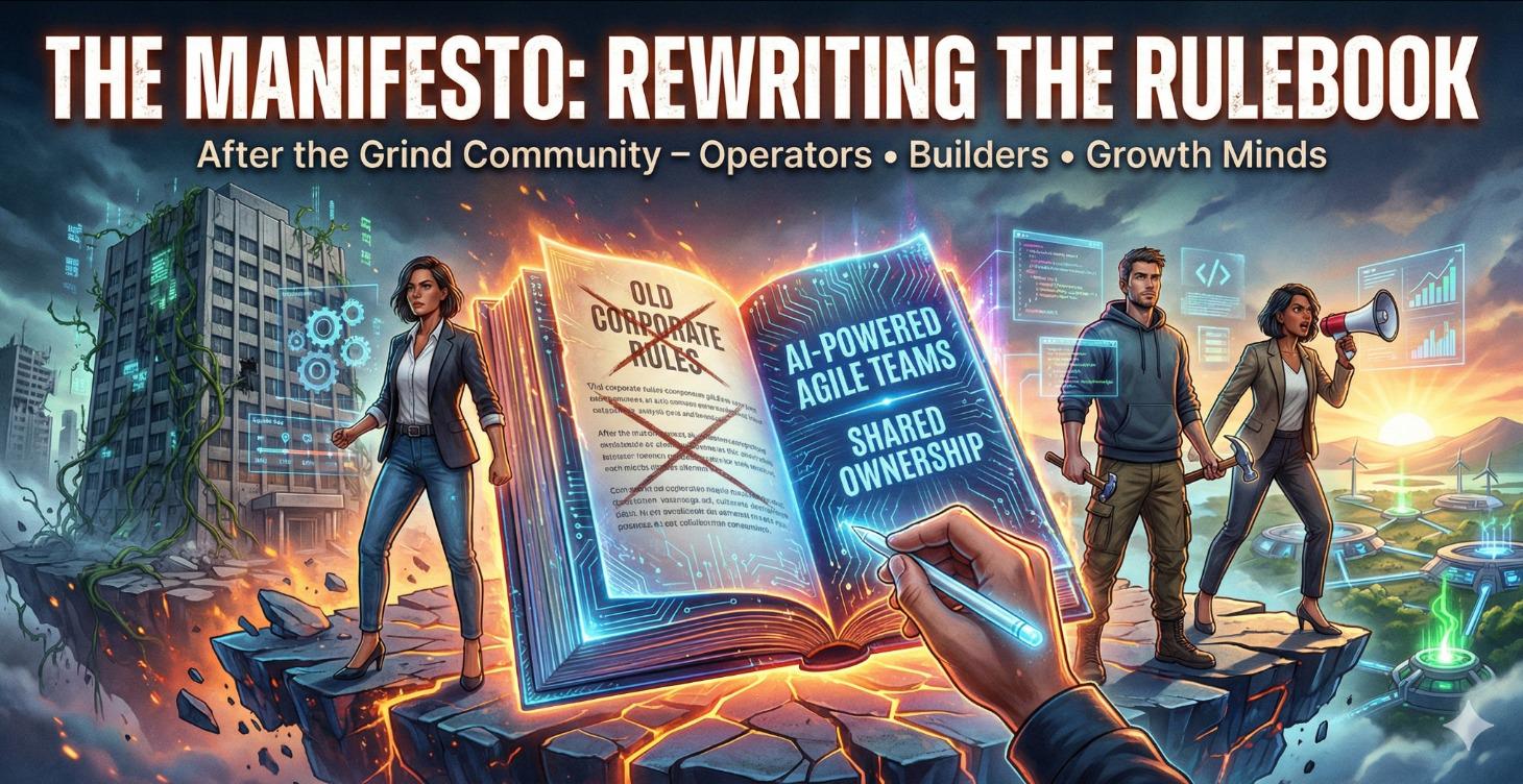The Manifesto: Rewriting the Rulebook