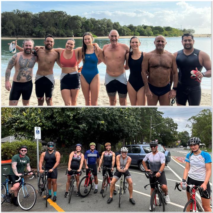 Saturday morning squad training. 