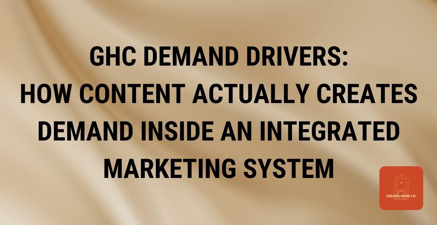GHC Demand Drivers
