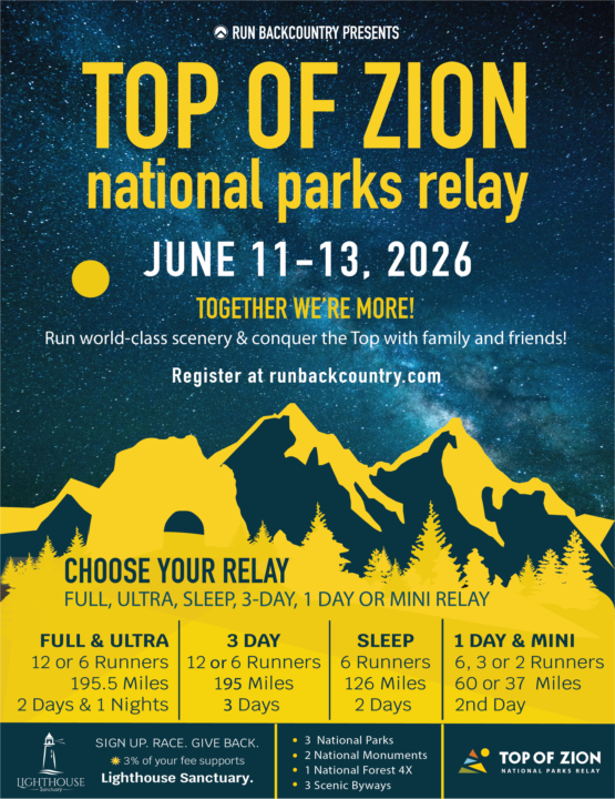 Run Top of Zion Relay!!