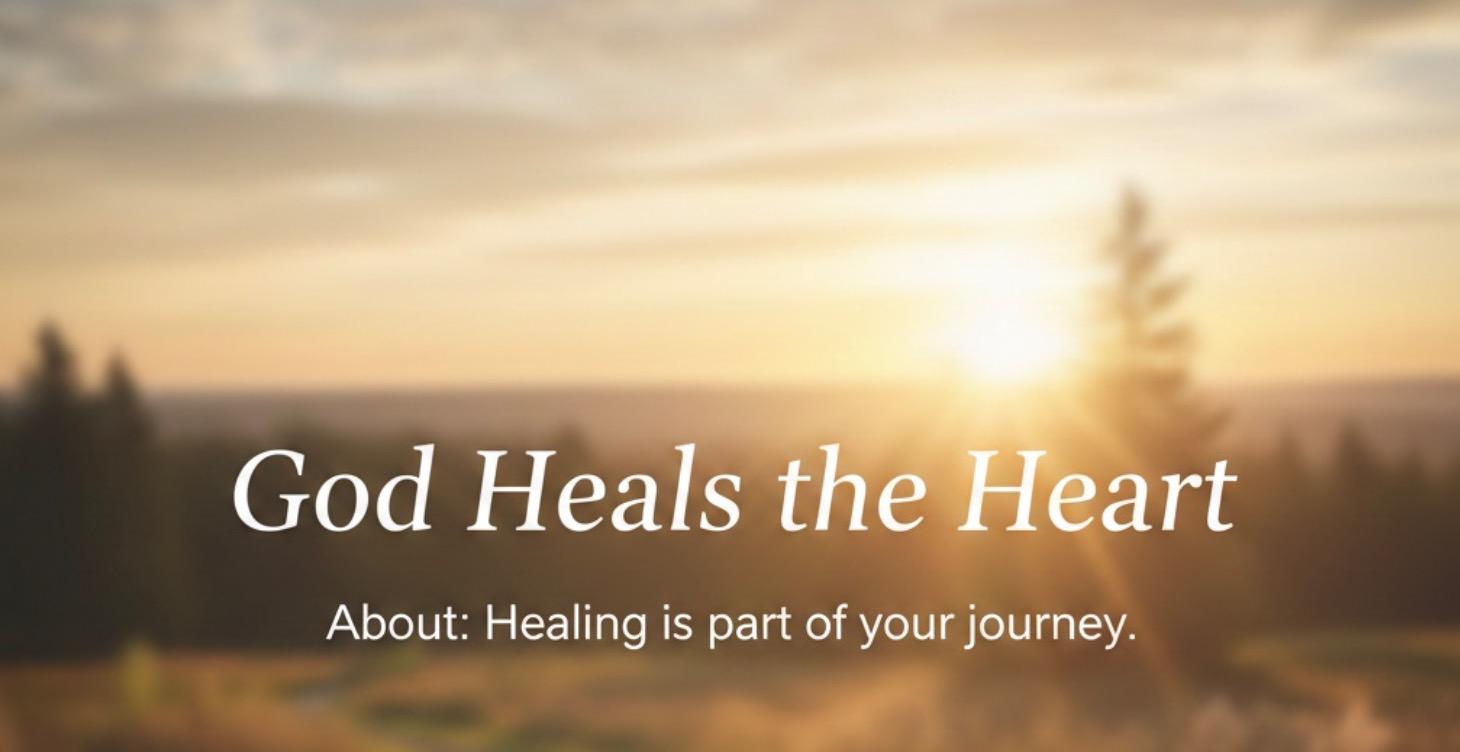 God heal the heart