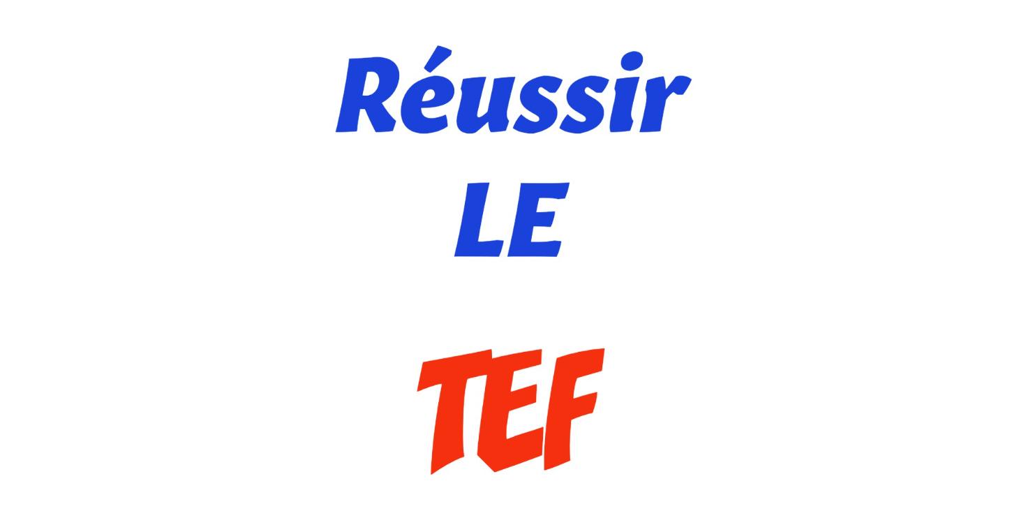 Réussir le TEF