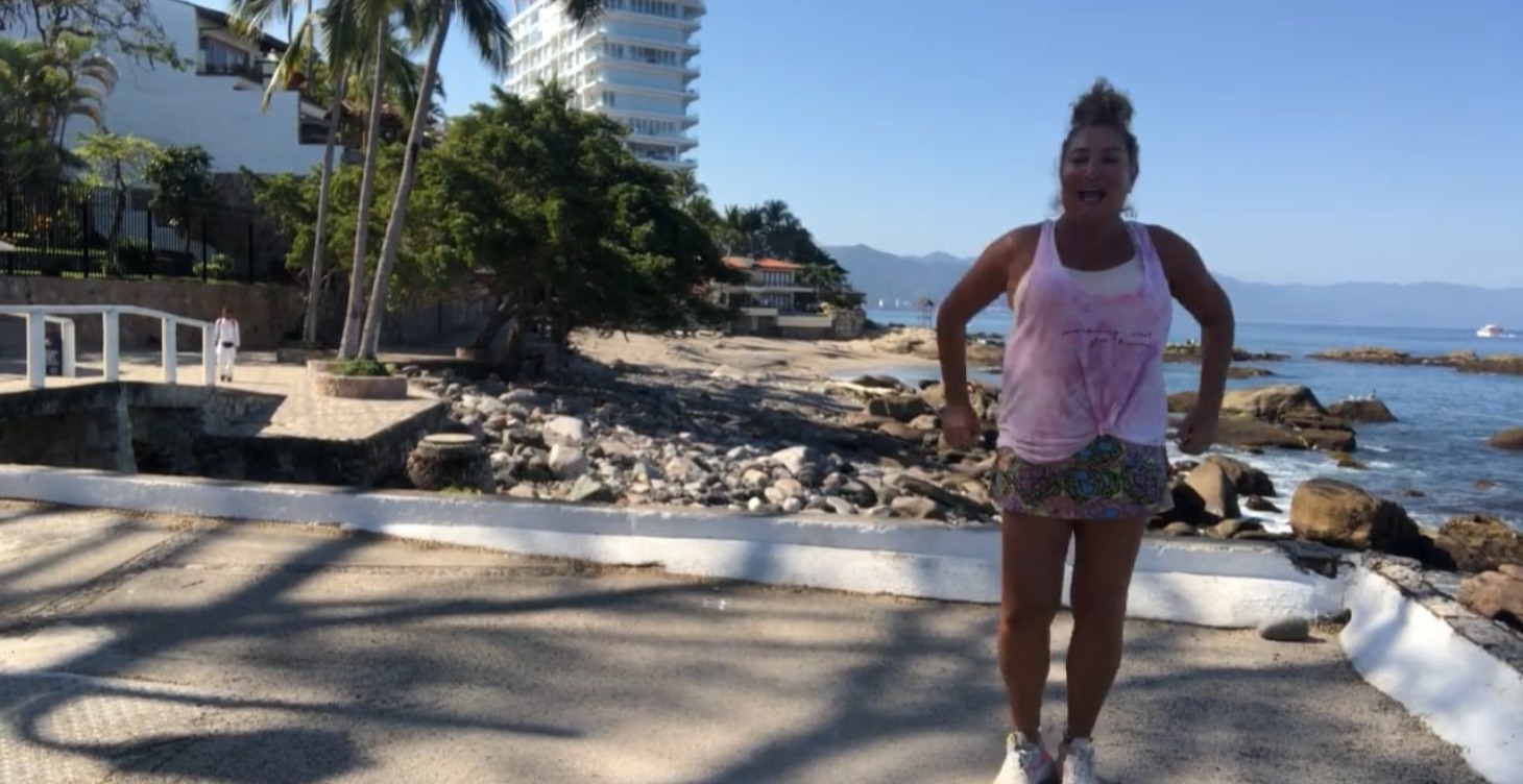Dance Fitness 1 On the ocean - with Sharon