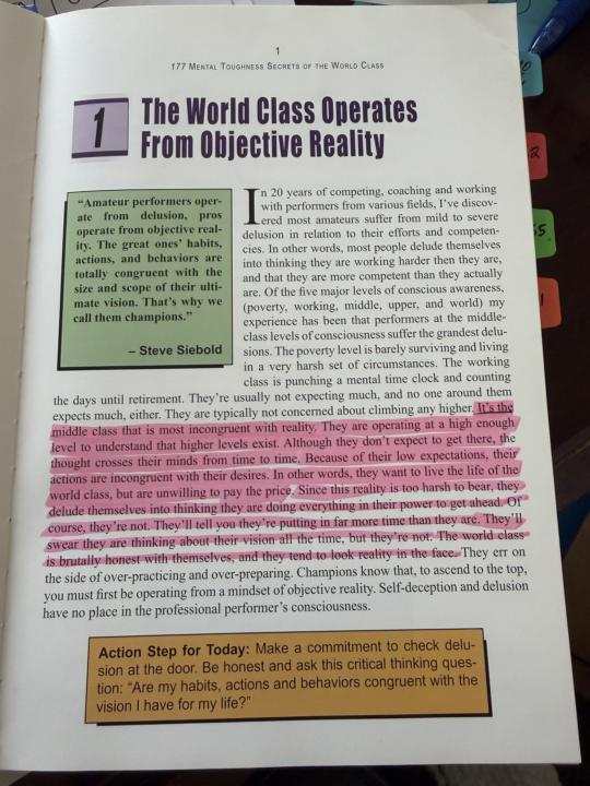 177 Mental Toughness Secrets of the World Class #1