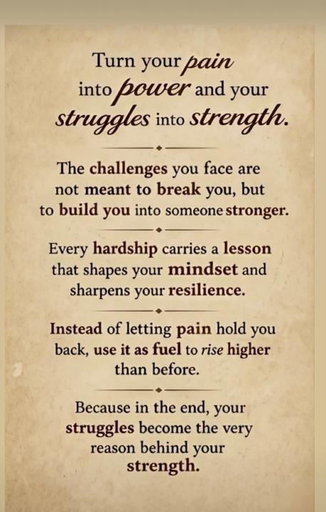 Challenges are part of Success