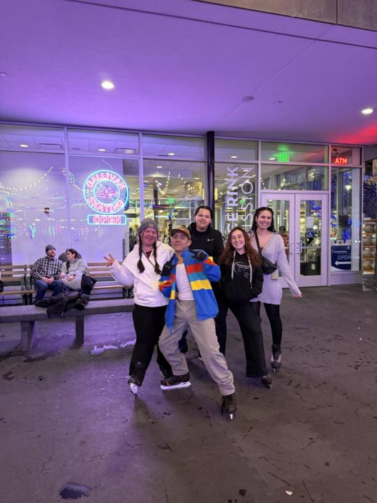 Ice skating!