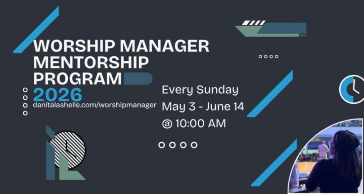 Worship Manager Mentorship
