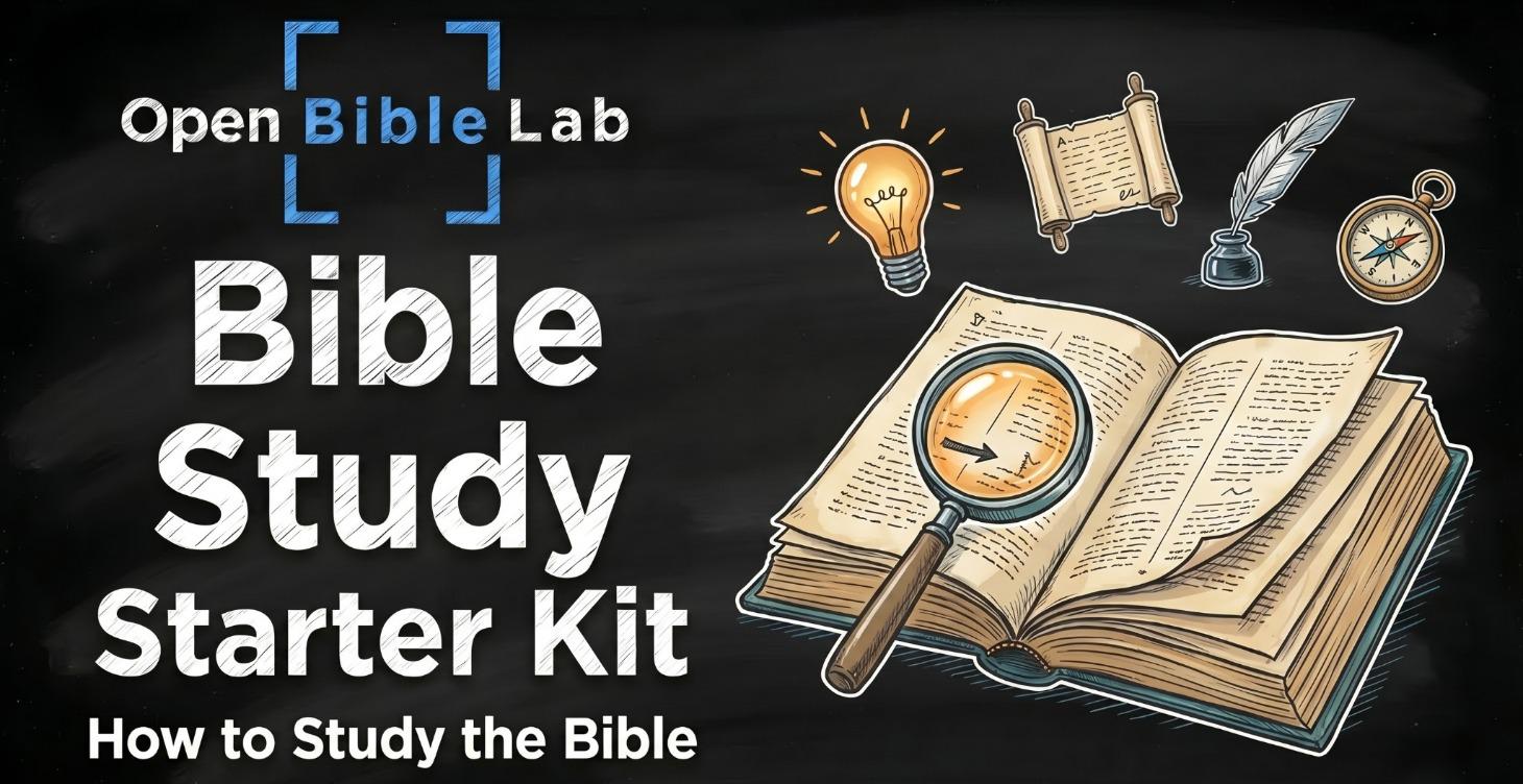 How To Study the Bible Starter Kit