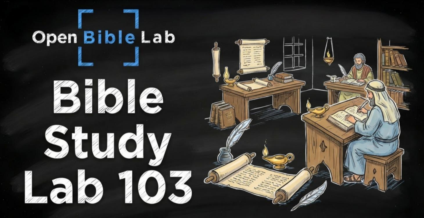 Bible Study Lab 103