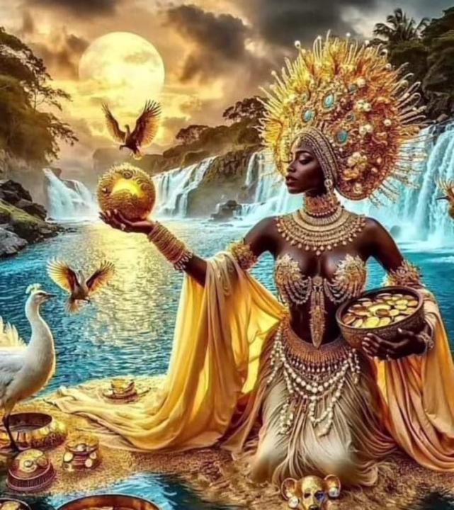 Oshun And Abundance 🧡 🍯 🌊 