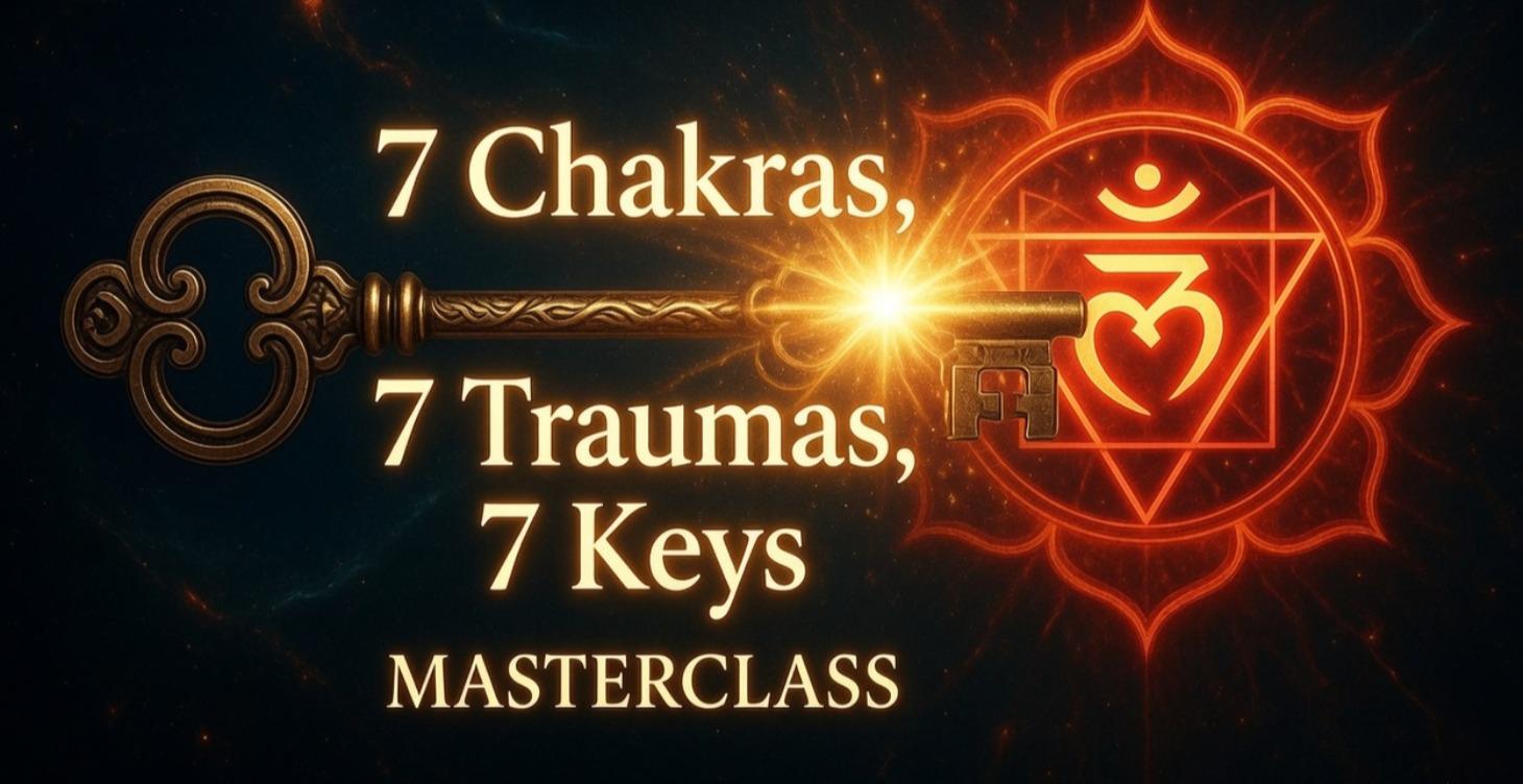 NEW-FREE: 7 Chakras, 7 Traumas, 7 Keys Masterclass