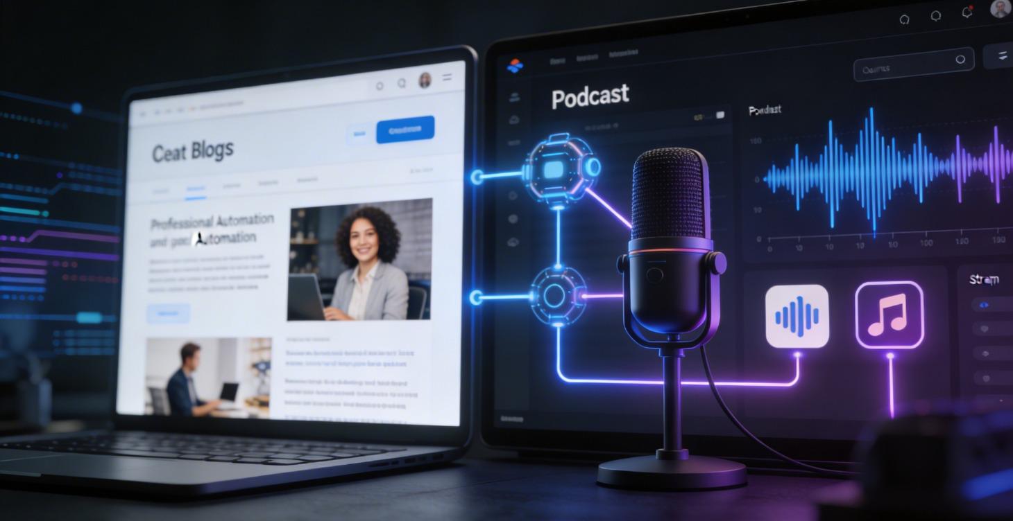 WordPress Blogs to Podcast Workflows