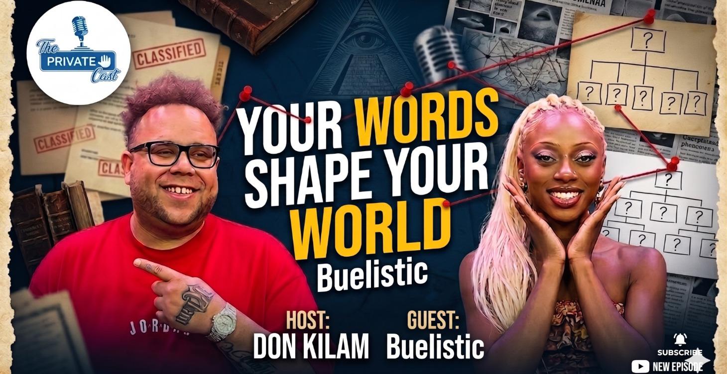 Your Words Shape Your World With Buelistic