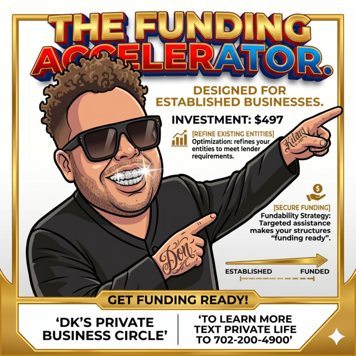 DO YOU NEED HELP TO RECEIVE FUNDING FOR YOUR LLC OR BUSINESS? WE CAN HELP!